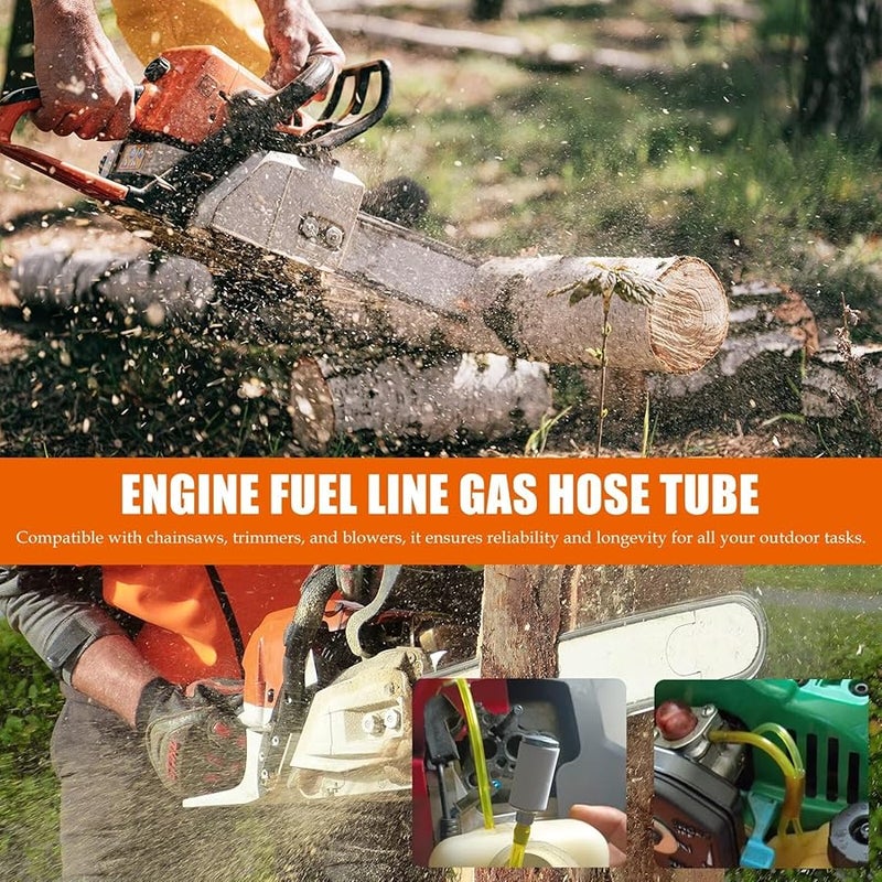 4 Feet Small Engine Fuel Line Gas Hose Tube With Fuel Filter And Primer Bulb - Image 4